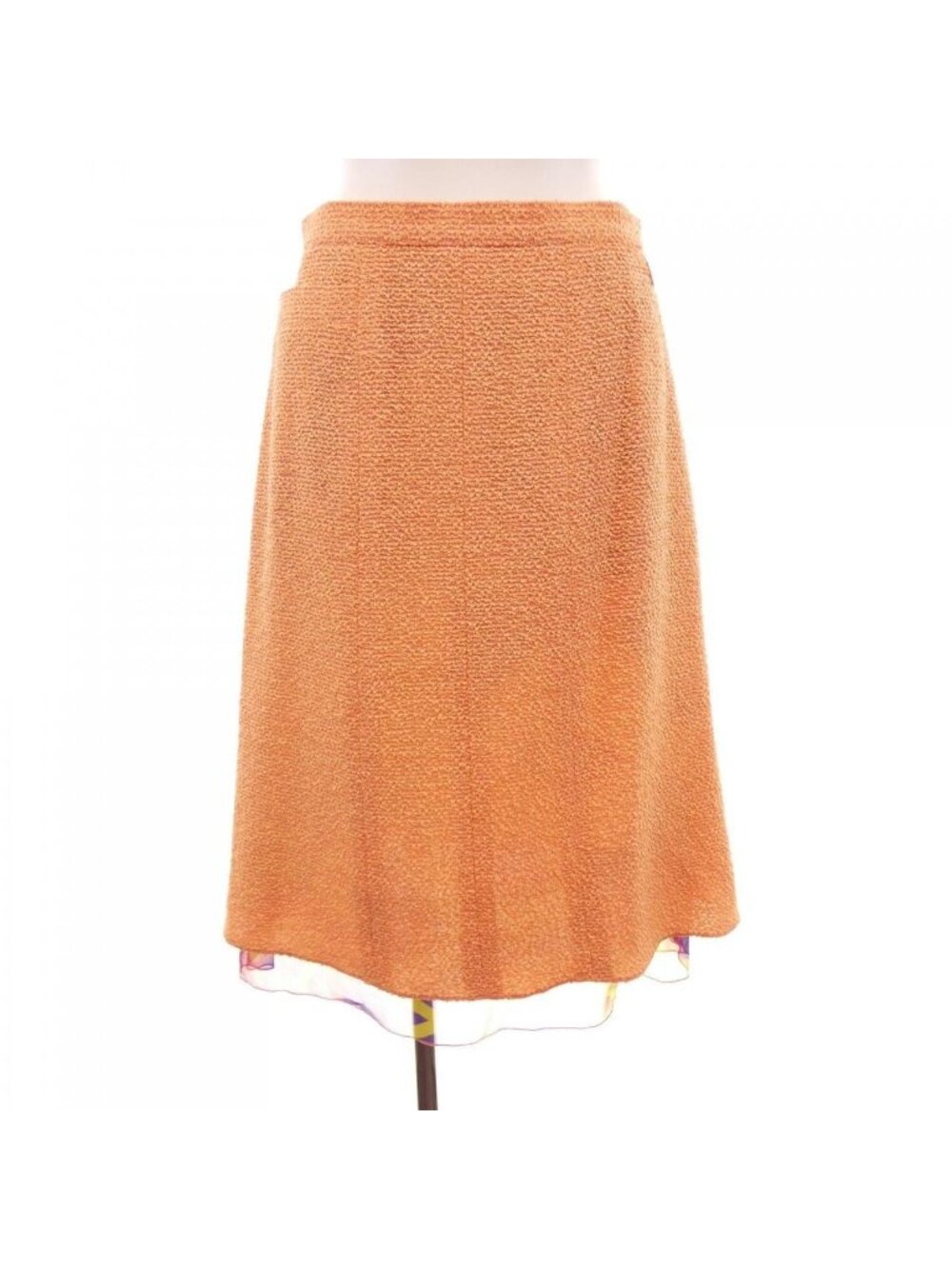 Chanel Vintage Skirt Orange